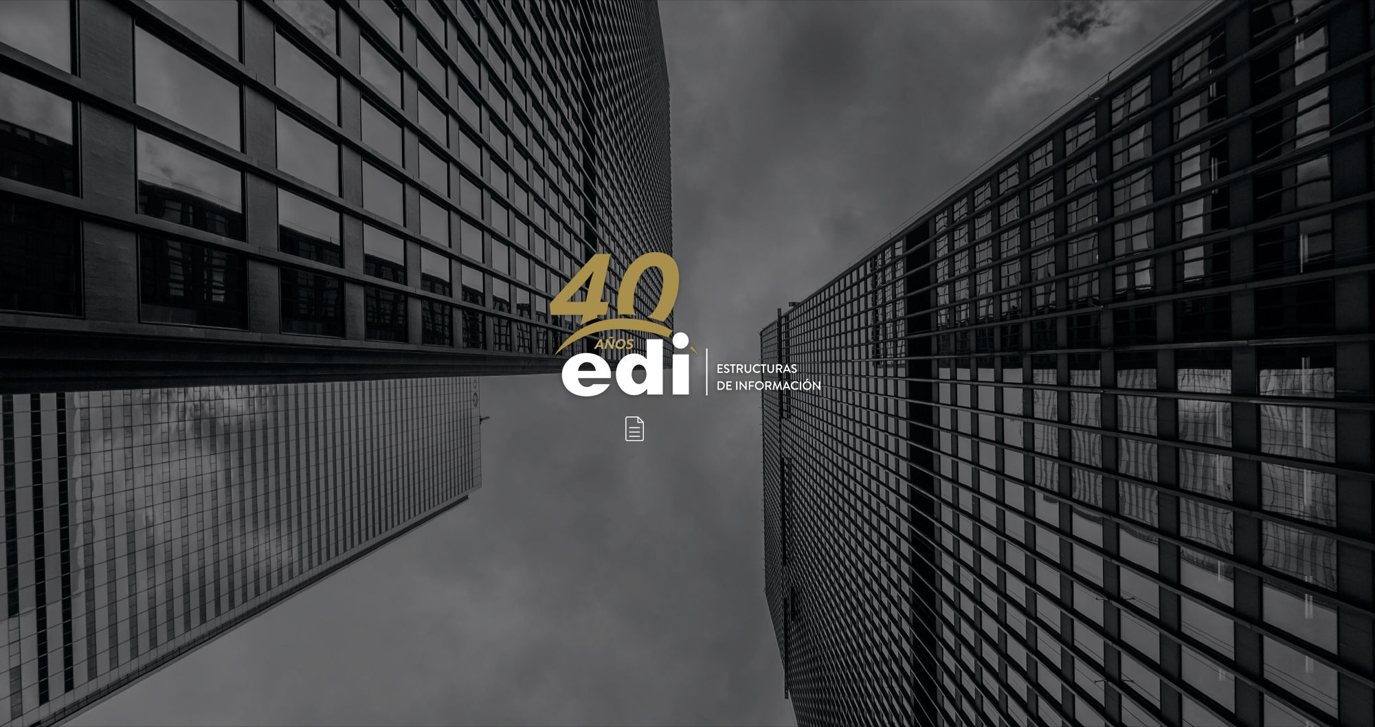 EDI Estructuras de Información. 40 Aniversario. Jaime Cater